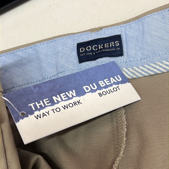NEW Dockers The Clean Khaki Pants Men’s Big & Tall Size W60 L32 - Picture 4 of 8